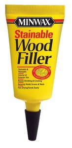 lot 6078 image: Minwax 42851000 Stainable Wood Filler, 1 oz, Natural