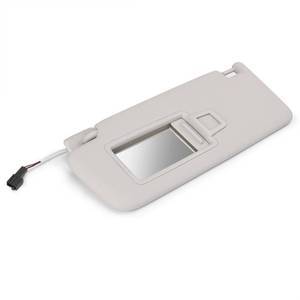 lot 6099 image: FANHAY Grey Front Left Sun Visor with Makeup Mirror 5GG857551 for VW Golf Jetta MK7 Passat B8 CC