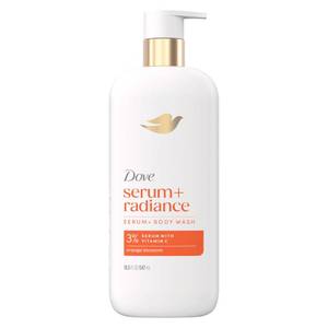 lot 6101 image: Dove Serum Body Wash Glow Recharge with Vitamin C, 18.5 oz
