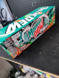 lot 7286 image: Mountain Dew Zero Sugar 12 Cans