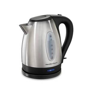 lot 11780 image: Hamilton Beach 1.7 Liter Electric Tea Kettle, Water Boiler and Heater
