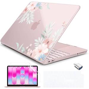 lot 12358 image: Batianda Case for MacBook Neo 13 Inch 2026 Model A3404, Lovely Flowers