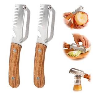 lot 12402 image: NASEIM Julienne Peeler Vegetable Peeler for Veggie Potato Carrot(2 Pack)