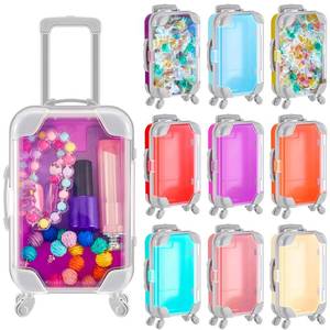 lot 13433 image: Tessco for you 12 Pack 6.7 x 3.8 x 2 Inches 9 Colors Suitcase Party Favor Gift Box Mini Plastic Tiny Travel Luggage for Candy Makeup Jewelry Birthday Cruise Trip Wedding Bachelorette Party Favor