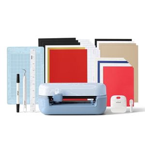 lot 13453 image: Cricut Joy 2 Smart Die-Cutting Machine Starter Bundle, Blue