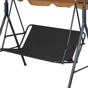 lot 14254 image: Replacement Swing Seat Cover, 600D Oxford Cloth Waterproof 23 Seat Patio Swing Seat Replacement Covers for Outdoor Porch Garden Yard Swings (Black45.27��x18.89��x18.89��)