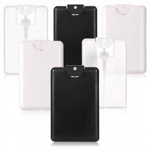 lot 14263 image: Patelai 6 Pcs 20ml Refillable Card Spray Bottles Portable Trave Perfume Flat Spray Bottle Mini Atomizer Mist Vials for Pocket Hand Sanitizer Makeup Cosmetics Moisturizing Water