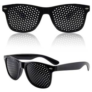 lot 14293 image: 2 Pcs Adjustment Glasses, Help Eye Training And Concentration, Light and Comfortable Frame, Lightweight Frame for Eye Training Focus for Daily Use and Relaxation