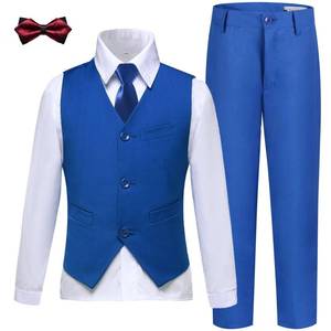 lot 14314 image: Boys Suit Size 14 Royal Blue Kids Formal Suits Wedding Communion Outfit