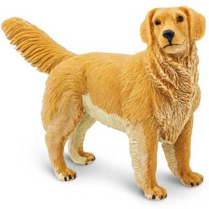 lot 14326 image: Safari Ltd. Golden Retriever Figurine - Detailed 4.5in Plastic Model Figure - Fun Educational Play Toy for Boys, Girls and Kids Ages 1