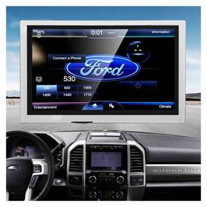 lot 14393 image: 8in Sync 2 Radio Information Touch Screen Display for 2013-2015 Ford F250 F350 2011-2014 Ford Edge LQ080Y5DZ03 DB5T-18B955-FA