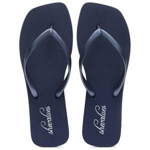 lot 14400 image: shevalues Slim Square Toe Flip Flops for Women with Comfortable Yoga Mat
