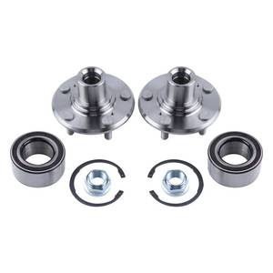lot 19791 image: MISIOEK 2 x Front Left and Right Wheel Hub Bearing Kits Fit for 2005-2010 Honda Odyssey with Nuts Retaining Clips