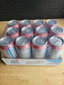 lot 19801 image: Ghost Merica Pop Flavor Energy Drink with Natural Caffeine 12-Pack