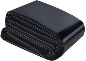 lot 19848 image: UWIOFF Pond Liner, 20 Mil HDPE Pond Liners for Outdoor Ponds, 7 x 10 FT