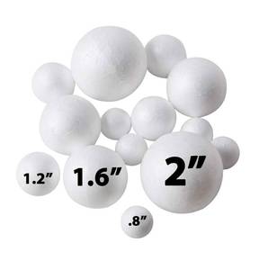 lot 20314 image: 240 Foam Craft Balls - Bring Summer Projects and Creative Ideas to Life