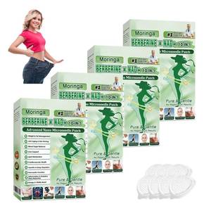 lot 20318 image: 2026 New Upgraded Style Moringa 10-in-1 Nano Microdarts Patch, Advanced Moringa Patches, Natural Body Patches for Women and Men - Gentle Formula for All Skin (4PCS, 4 Boxes)