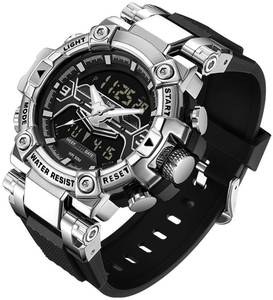 lot 20328 image: findtime Digital Watches for Men Tactical Sports 5ATM Waterproof Watch Digital Large Face LED Backlight Wristwatch Stopwatch Alarm Tactical Electronic Watch