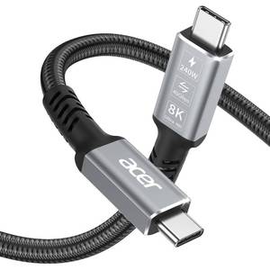 lot 20339 image: Acer USB4 Cable 40Gbps, 8K60Hz Thunderbolt 43 Cable (3.3FT, 240W)