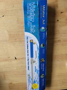 lot 20340 image: Water Jet Cleaning Set with Adjustable Hose  Nozzle