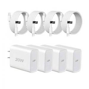 lot 20382 image: ZOVARIN USB C Charger Block Fast Charging,4 Pack Type C Wall Charger for iPhone 171615
