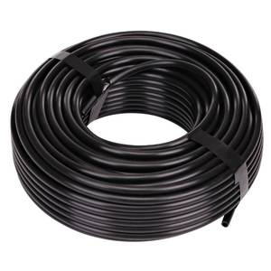 lot 20406 image: Raindrip 016010T 14-Inch Drip Irrigation Supply Tubing, 100-Foot., for Drip Irrigation, Drip Emitters, Irrigation Parts, Systems, Black Polyethylene