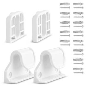 lot 20419 image: Retractable or Extensions Baby Gate Replacement Parts, 55in W x 33in H,White