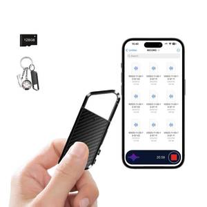 lot 20441 image: NekSide Voice Activated Recorder - Recording Device with Noise Reduction DSP 5.0 Digital Vioce Recorder with Playback for Lecture and Meeting - Portable Audio Recorder -128G