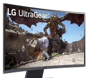 lot 1367 image: Life good brand ultra gear 31.5-in computer gaming monitor