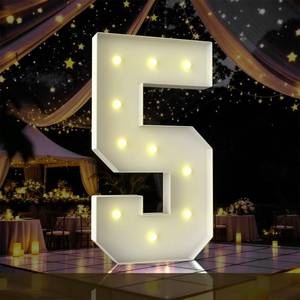 lot 1429 image: 4FT Marquee Light Up Letter,Marquee Letters 4 Feet Tall