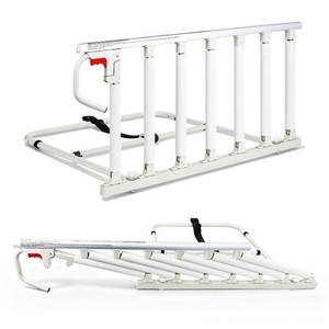 lot 1453 image: Bed Rails for Elderly Adults Safety, Foldable Bed Guard Rail ASTM Approved