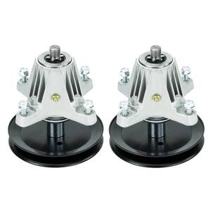 lot 1469 image: PetMigo LT42 Deck Spindle Assembly 618-06976 918-06976 Fits for MTD Cub Cadet 42 inch Deck XT1-LT42 XT2-LX42 131PA1ZS099 CYT4220 618-06976A 918-06976A (2 Pack)