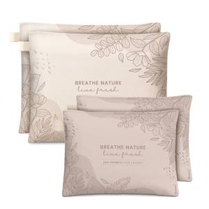 lot 2012 image: Roonin Bamboo Charcoal Bags Odor Absorber (6-Pack), Natural Air Purifier & Pet Safe Deodorizer for Home, Car and Closet - Odor Remover for Strong Smells