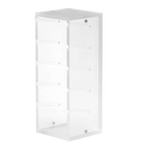 lot 2014 image: Normcore 54mm Espresso Filter Basket Stand, Holds 5 Espresso Filter Basket Rack Storage Holder Acrylic Stand for 54mm Portafilter Baskets, Frosted Clear