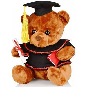 lot 2372 image: Yixiang 2026 Graduation Teddy Bear, 5.3 Inch Cute Stuffed Animal with Grad Cap, Diploma and Props, Pre-k Graduation Gift for Her and Him, Perfect for Kindergarten, High School and College