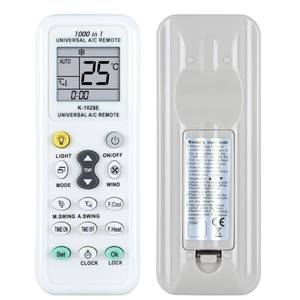 lot 2393 image: PZL New K-1028E Universal AC Replacement Remote Control for HaierLGSharpGreeMideaHitachiPanasonicBoschToshibaSanyo Air Conditioner, 1000 in 1 AC Remote Control