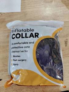 lot 2434 image: Inflatable Collar Protective Cone for Rashes Post-Surgery Injury