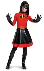 lot 2435 image: Disney Pixar Violet Incredibles 2 Tween Girls Costume