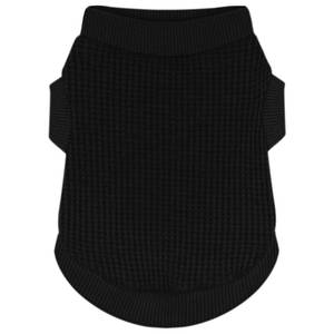 lot 2439 image: Cozy and Functional Dog Shirts for Small Puppies Stretchable Black Attire with Easy-On Design, Ideal for Chihuahuas and Yorkies - Enhance Comfort and Playfulness on Chill Days XX-Large