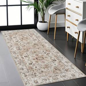 lot 2470 image: Washable Hallway Runner Rug 2x5 Non Slip Runner Rugs with Rubber Backing