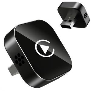 lot 2473 image: Wireless CarPlay Adapter, 2026 Upgraded Wired to Wireless for Apple CarPlay & Android Auto, Mini USB Design Car Play Adapter with Type-C Extension, Plug and Play, Stable Connection & No Latency