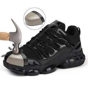 lot 2482 image: Steel Toe Work Shoes for Men Women Safety Composite Toe Sneakers Lightweight Comfortable Black Wide Utility Indestructible Industrial Construction Shoes Zapatos de seguridad para Hombres Mujer