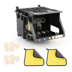 lot 4011 image: 951 950 Printhead Replacement for HP Officejet Pro 8610 8600 Printhead for HP Officejet Pro 8100 8620 8630 8660 8625 8635 8640 8650 251DW 276DW Printer Replacement Accessories (with Chip)