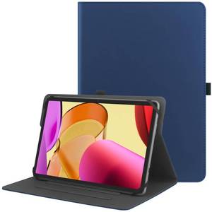 lot 4015 image: HGWALP Universal 9,9.7,10.1,10.2,10.5,10.9,11 Tablet Case,Protective Cover Stand Folio Case for 9-11 Inch Tablet,Case Cover with Pen Holder for iPad, Samsung-Navy