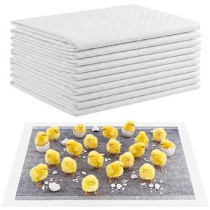 lot 4040 image: UCandy Hatchling Liners for Little Red Chicken Barn Pack 15, Chick Brooder Pads Absorbent, Leakproof Bedding for Baby Chicks, Ducklings