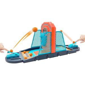 lot 5636 image: Basketball Shooting Game Toy, Funny Shooting Game, Desktop Table Basketball Games Set, Fast and Frenzied Launching ball - Including 1 Basketball Stand and 10 Balls, Gift for Kids 3-10 Year Old
