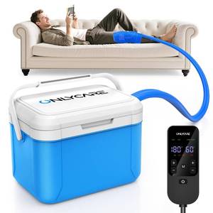 lot 5672 image: ONLYCARE Ice Machine for Knee After Surgery, Portable Cold Therapy Machine