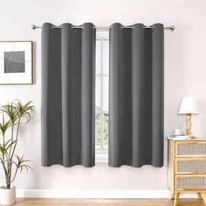 lot 6175 image: ChrisDowa Blackout Curtains for Bedroom and Living Room 40 Inches Long