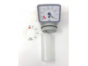 lot 6187 image: Afriso Mechanical Float Operated Tank Contents Gauge - for 2 NPT tank openings