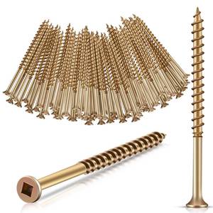 lot 6221 image: 50 Pcs Repair Floor Screws for Floor Repair Fit HardwoodVinylCarpets